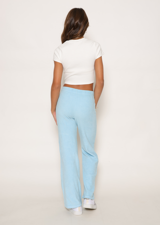Terry Cloth Straight Leg Pant - KAVEAH