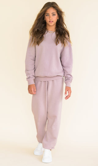 Oversized Crew Pullover - KAVEAH