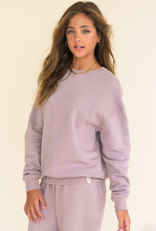 Oversized Crew Pullover - KAVEAH