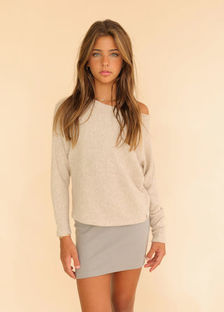 Hacci Ribbed Pullover - KAVEAH