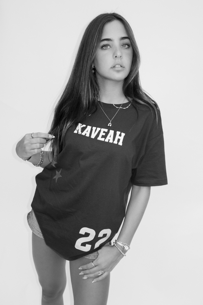 KAVEAH Cotton Jersey Raw Hem